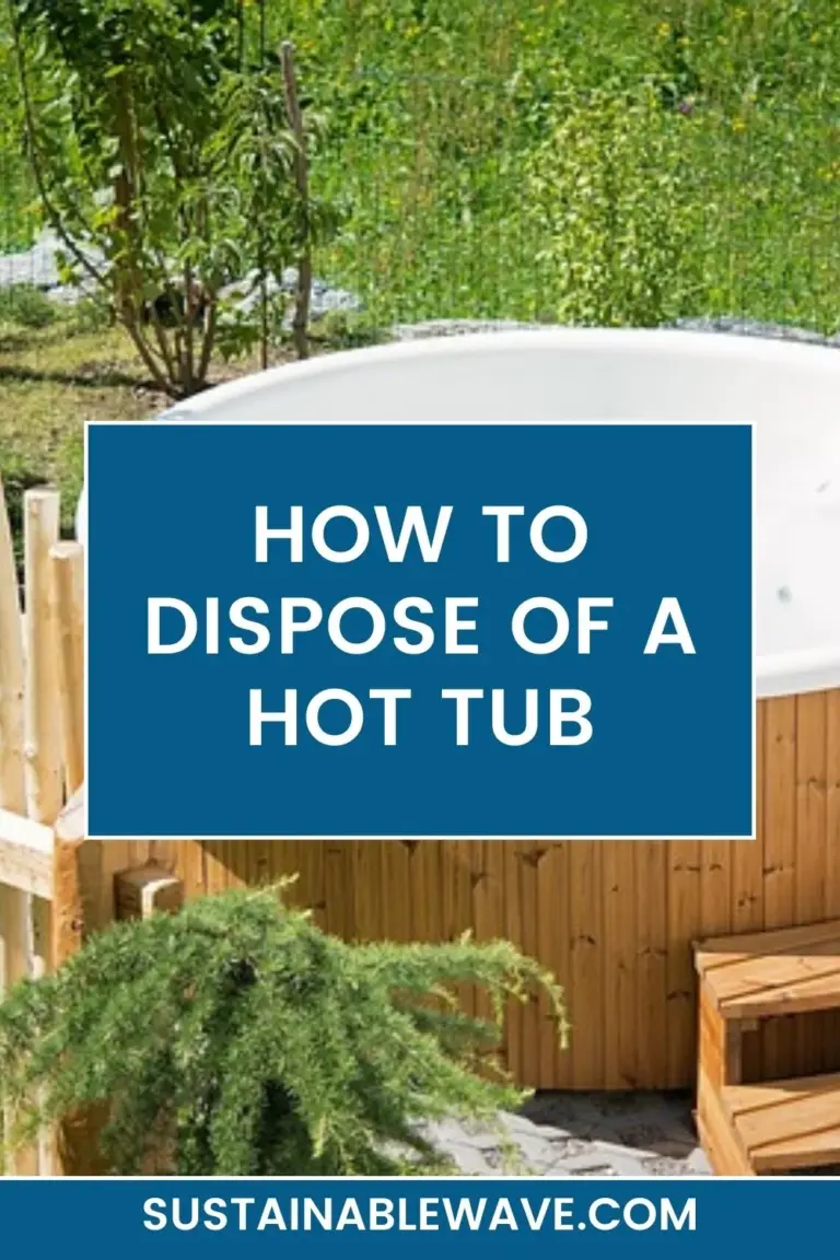 How to Dispose of a Hot Tub hot tub disposing