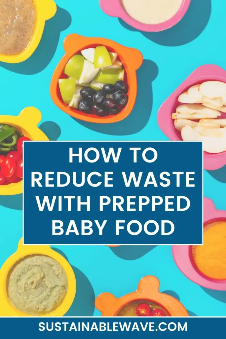 How to Reduce Waste With Prepped Baby Food