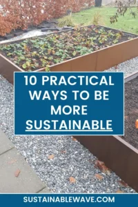 PRACTICAL WAYS TO BE MORE SUSTAINABLE