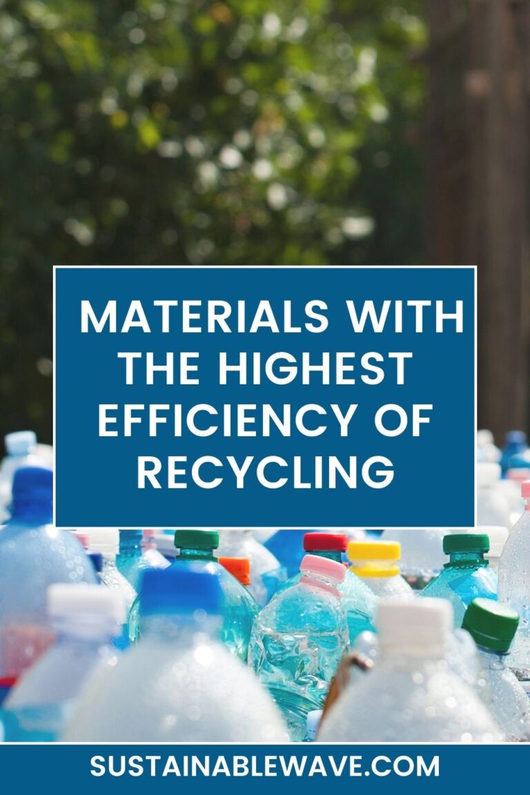These Materials Have the Highest Efficiency of Recycling