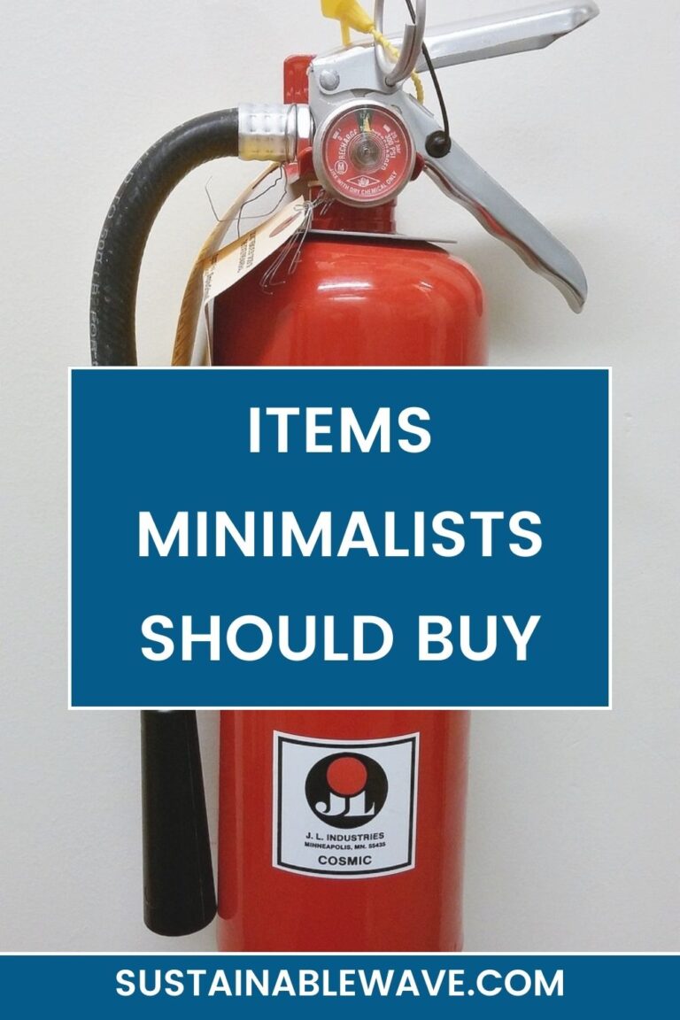 Items Minimalists Should Buy
